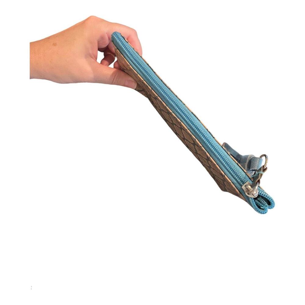 Blithe Hand Painted Embossed Leather Women's Pouc… - image 7